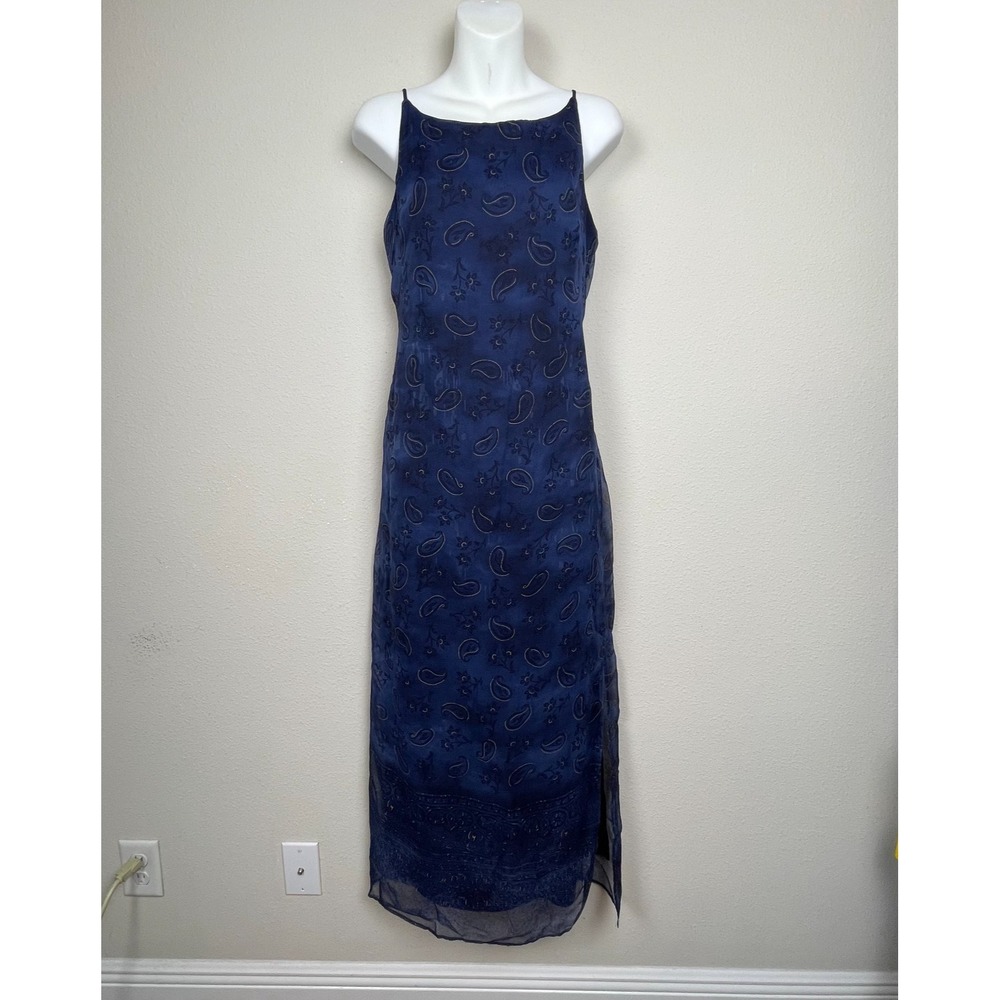 City Triangle Size 9 Maxi‎ Dress Vintage Ethereal Whimsigoth Dark Fairy